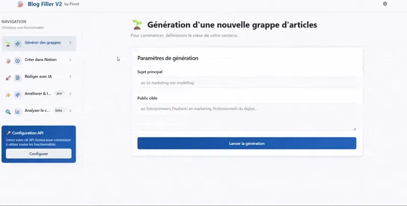 Rédaction SEO IA