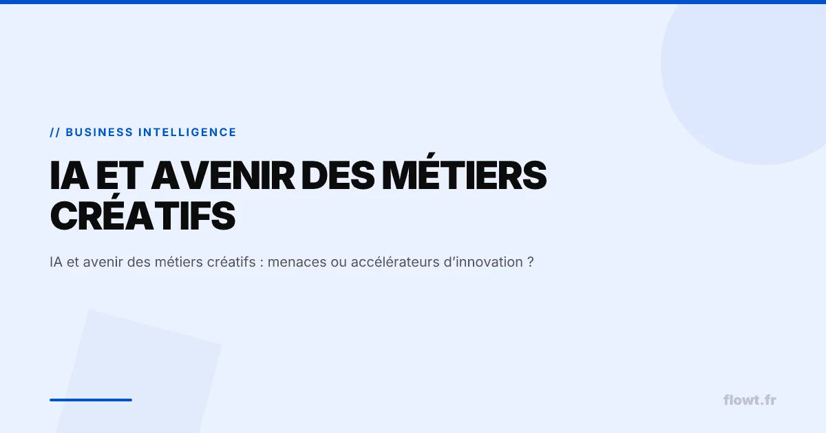 IA et avenir des métiers créatifs : menaces ou accélérateurs d’innovation ?